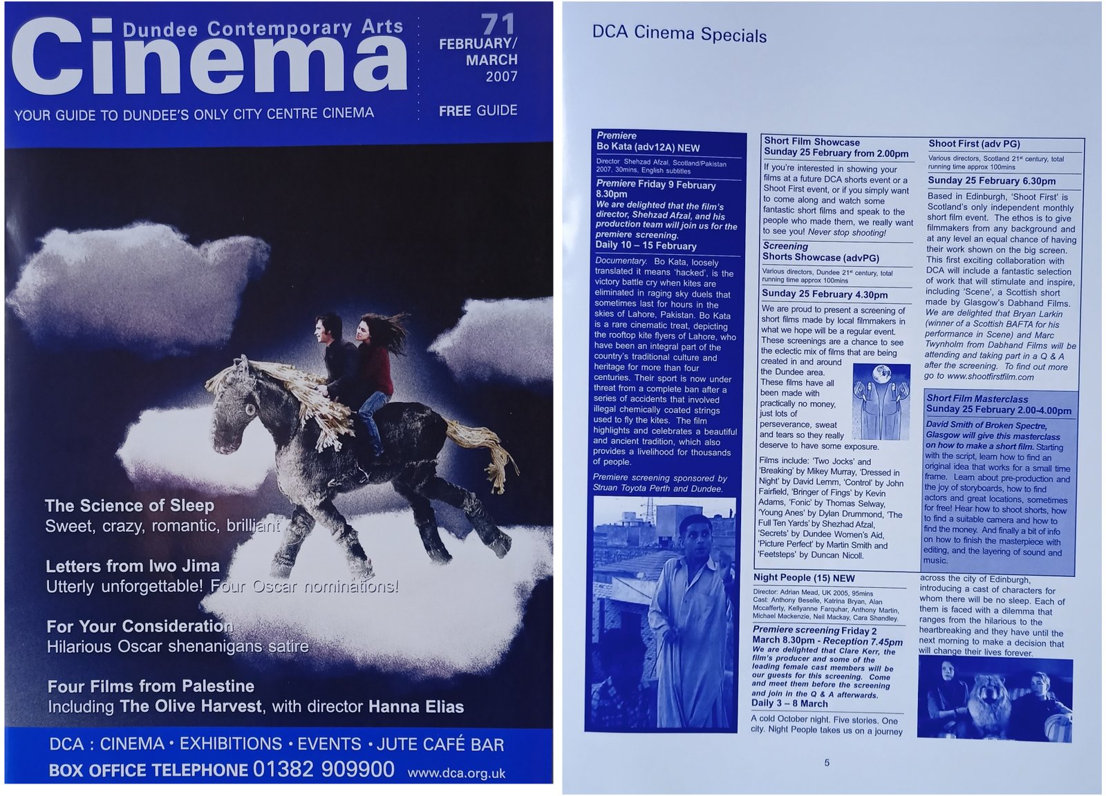 Bo Kata - Dundee DCA Cinema 2007 screening film premiere with filmmaker Shehzad Afzal